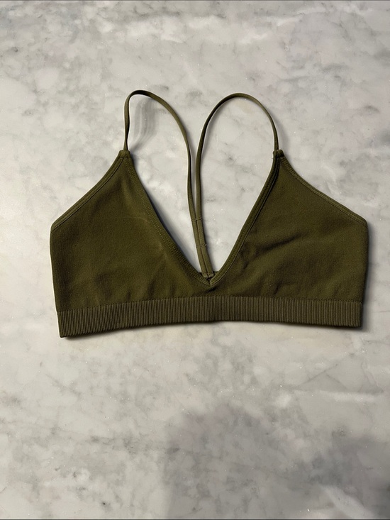 Free People Other - Free People Barely There T Back Bralette. Adventurer Army Green. XS/S